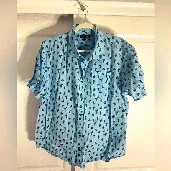 Silver Jeans Other - Silver Jeans cactus button down